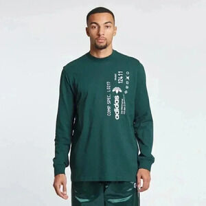 NWT Adidas x Alexander Wang crew neck casual athletic long sleeve Tshirt XS